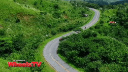 The Ford Everest takes on the muddy roads