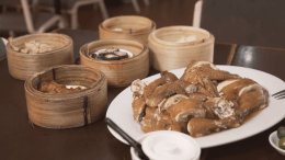 Oriental Bowl: Ying Ying, Shantung, Red Lantern at Solaire